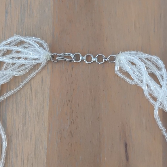 Authentic Indian glass and beaded necklace - Picture 4 of 4